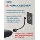 thumbnail image 3 of Adaptador LENZ NEMA 6-15 para Tesla 35 cm 240 V, 3 of 7