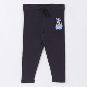 Calza Niña Logo Gris Bluey