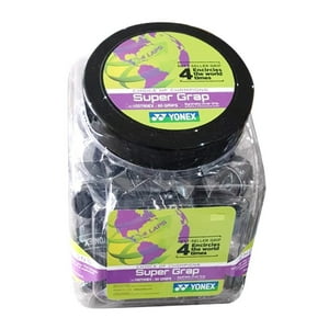 Yonex - Overgrip Super Grap Negro Jarro X60