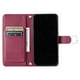 thumbnail image 4 of Funda tipo billetera FOXDOCK para iPhone 8 – Tapa abatible con correa para mujer, 4 of 5