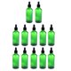 thumbnail image 4 of 12 piezas de aceites esenciales aceites esenciales cuentagotas botellas aromaterapia por 30 ml verde, 4 of 5