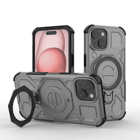 Funda Foxdock Para Iphone 15 , Magnética, Ligera, Soporte 360°, Antigolpes