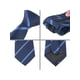 thumbnail image 3 of Corbata de Hombre INSPIRE CHIC con Cremallera Ajustable para Casual Formal Azul Marino -4 18.9" × 3.2", 3 of 4