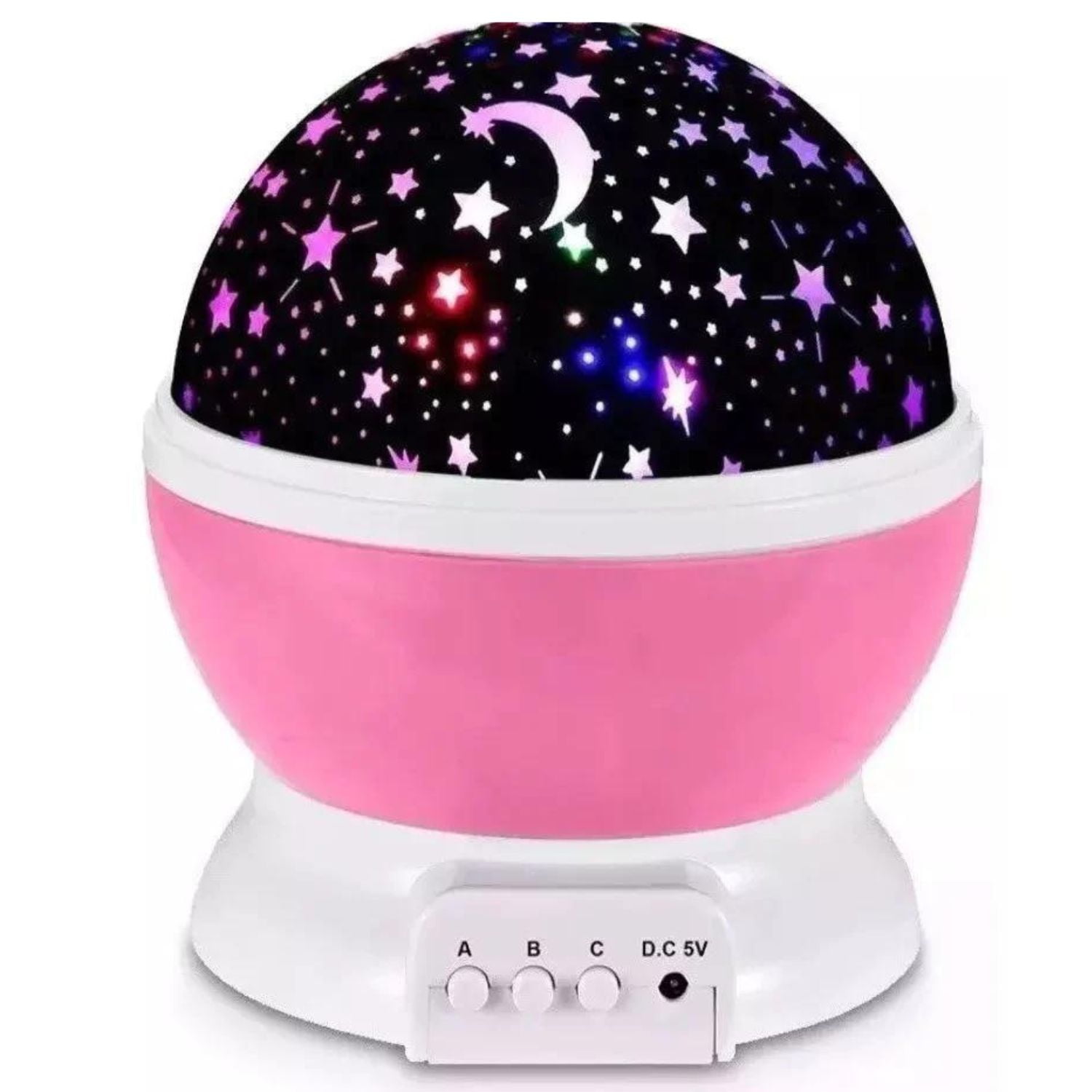 Invencible - Espantacuco Estrellas Led Rosado Arrimo Mesa Noche Mesita Infantil Mx32
