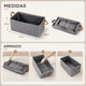 thumbnail image 3 of Pack X3 Bolsa Organizadora De Ropa EOLAND Plegable Con Asa Caja Para Almacenamiento, 3 of 6