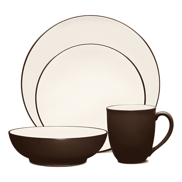 Juego de vajilla 4 piezas de cerámica resistente noritake...