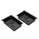 thumbnail image 1 of 2 Piezas Debajo Del Asiento Caja De Almacenamiento Accesorios Organizadores Para Tesla Model Y, 1 of 5