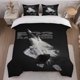 thumbnail image 1 of 3pcss F22 Raptor Fighter Printed Duvet Cover Set Themed 3pcss Bedding Set, 1 of 5