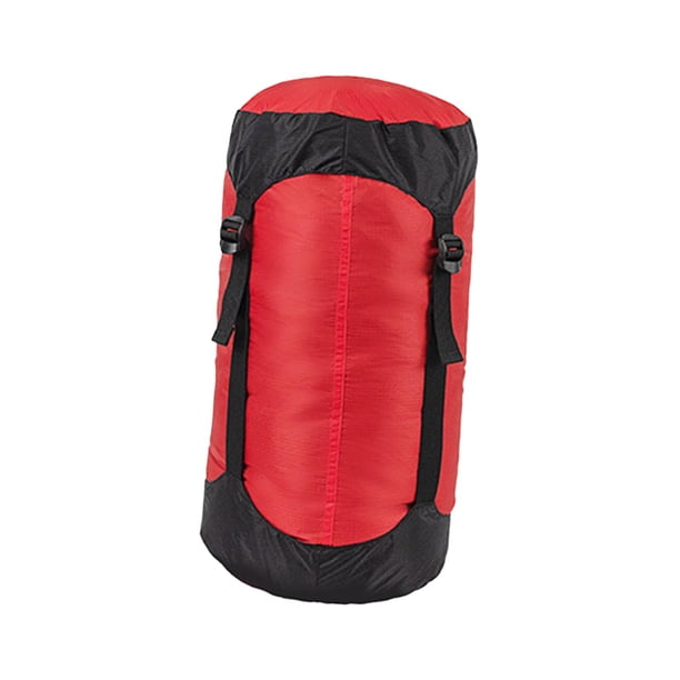Bolsa De Compresión Para Saco De Dormir – Nailon, 43x23 Cm, Con Correa Ajustable, Impermeable Y Reutilizable Para Senderismo O Mochileros