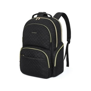Bagsmart Mochila De Viaje Para Notebook 17,3″ Trabajo Acolchada Negro