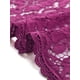 thumbnail image 5 of INSPIRE CHIC Cárdigan de Encaje de Manga 3/4 para Mujer Elegante Bolero Chalecos Largo Flowy Crochet Cárdigan Abierto Conjuntos Diarios M Púrpura, 5 of 6