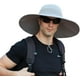 thumbnail image 1 of Sombrero de pescador de ala ancha con protección solar UPF50+, impermeable, para pesca, senderismo y acampada., 1 of 7