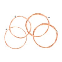 Magideal - 4 Uds Cuerdas Para Bajo Acústico Cuerdas Para Bajo Acústico Para Artistas Principiantes, Herida De Cobre, Accesorios Para Bajo Eléctrico Bajo Acústico
