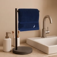 Toalla De Cara Signature Nautica 100% Algodón 33X33Cm Premium Azul Marino