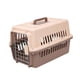 thumbnail image 5 of Portador de viaje de cara dura Aerolínea Transporte con alambre de metal Paquete de suministros para mascotas Bolso de mano Estuche Nido Gato Jaula , marrón S Marrón Talla S, 5 of 5