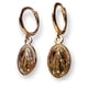 thumbnail image 1 of Argollas Huggies Virgen Milagrosa Plata 925 Chapada Oro, 1 of 3
