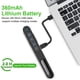 thumbnail image 3 of Presentation Clicker Norwii N76 recargable negro/verde, 3 of 9