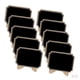 thumbnail image 2 of 100pcs Mini pizarra rectangular de mesa de madera pizarra 10x7.5cm, 2 of 3