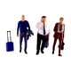 thumbnail image 2 of Figura De Personas A Escala 3x1/64, Dibujo A Mano, Adorno De Escritorio, Escenas En Miniatura, 2 of 3