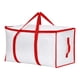 thumbnail image 1 of REGALWOVEN 1 Paquete de Almacenamiento de Ropa, Bolsas de Almacenamiento Plegables, Bolsas de Mudanza para Organizar Edredones, Organizadores de Armario y Almacenamiento con Asas Rojo 27*14*15in, 1 of 7