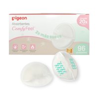 Pigeon - Absorbentes De Leche Comfy Feel, 96 Unidades