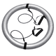 thumbnail image 1 of Aro Base para Pelota Pilates 65 cm con Bandas de Resistencia, 1 of 3