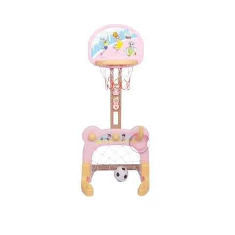 Genérico - Juguete 2 En 1 Baloncesto Y Futbol 124X53Cm Infantil