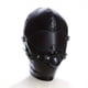 thumbnail image 1 of SM Black Mouth Ball Plug - Full Face Headgear for Adult Sex Mask, Bondage Alternative Props, Sex Toys, Halloween Costume, 1 of 2