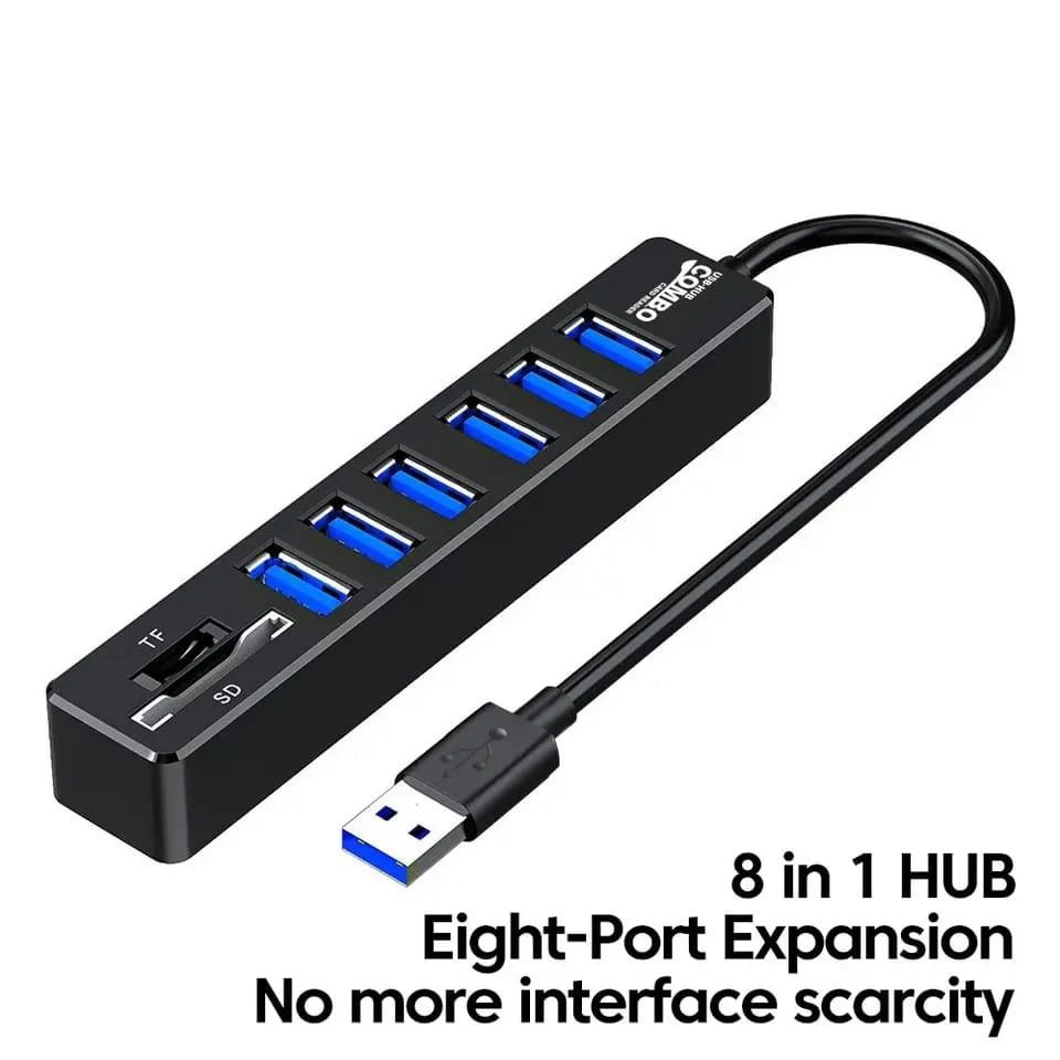 Oem - Adaptador Hub Multifunción Usb 6 Puertos 3.0