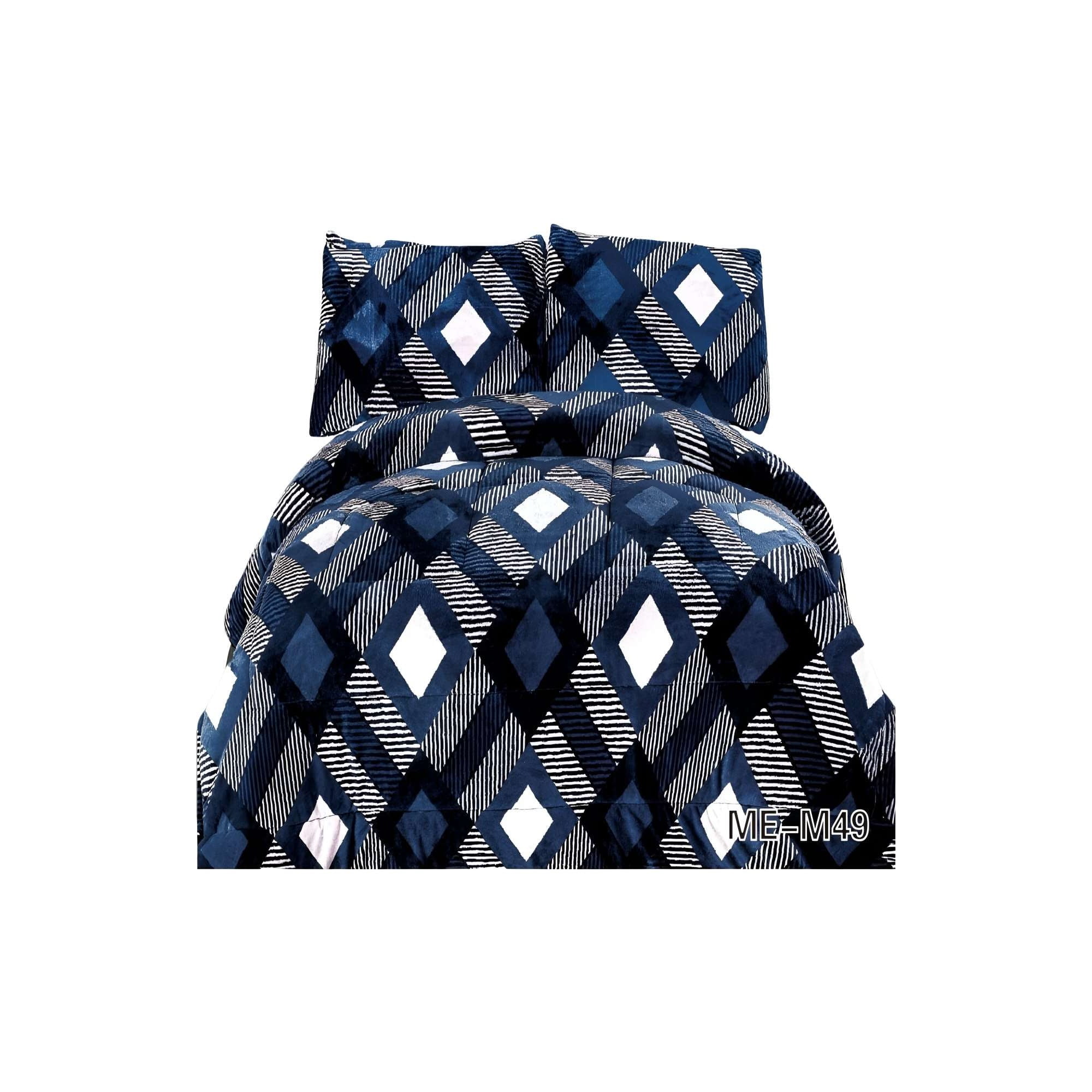 Genérico - Cobertor Sherpa King 250x270cm Gris B8