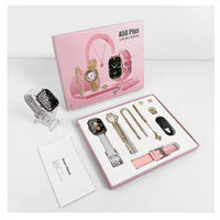 Genérico - Smartwatch A58Plus Con Pantalla Táctil | Reloj Inteligente Rosa Gris Y Rosa Plateado