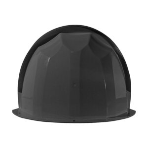 Magideal - Cubierta Superior Para Cámara De Seguridad, Techo Protector, Cubierta Para Lluvia Y Sol, Accesorio De 29X20,5 Cm, Instalación Sencilla Con Canal De Negro