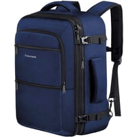 Mochila Vancropak Carry On De 40 L Ampliable Para Viajes, Color Azul