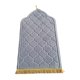thumbnail image 3 of Alfombra De Oración Portátil, Alfombras De Suelo Coleccionables Para Cafetería, Bar, Interior, Gris Claro, 3 of 5