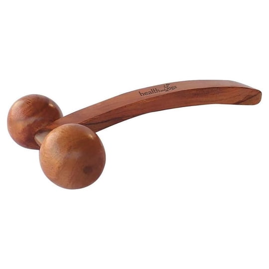 Soulgenie - Rodillo De Masaje Healthandyoga™ Naturesooth Wooden