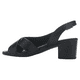 thumbnail image 2 of Sandalia Mujer Negro Comfortflex 2557404 Casual, 2 of 7