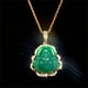 thumbnail image 5 of 1pc Luxury Buddha Necklace for Men - Shiny White and Pink Pendant Jewelry for Birthdays and Special Occasions, 5 of 5