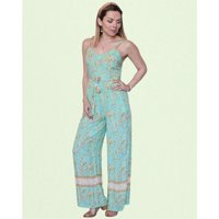 Likeshop - Enterito Premium Casual Diseño Pabilos Ajustables Floreado 237