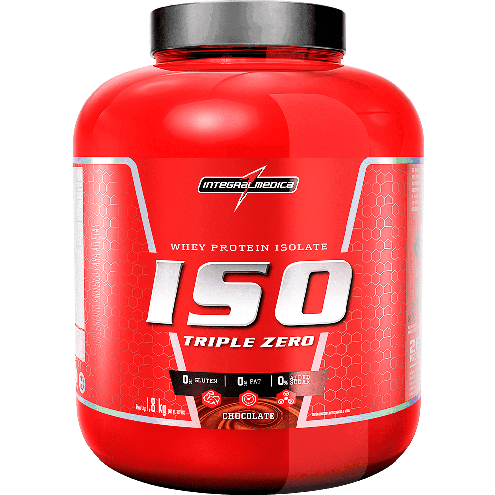 Integralmédica - Proteína Iso Triple Zero 4 Libras - Chocolate