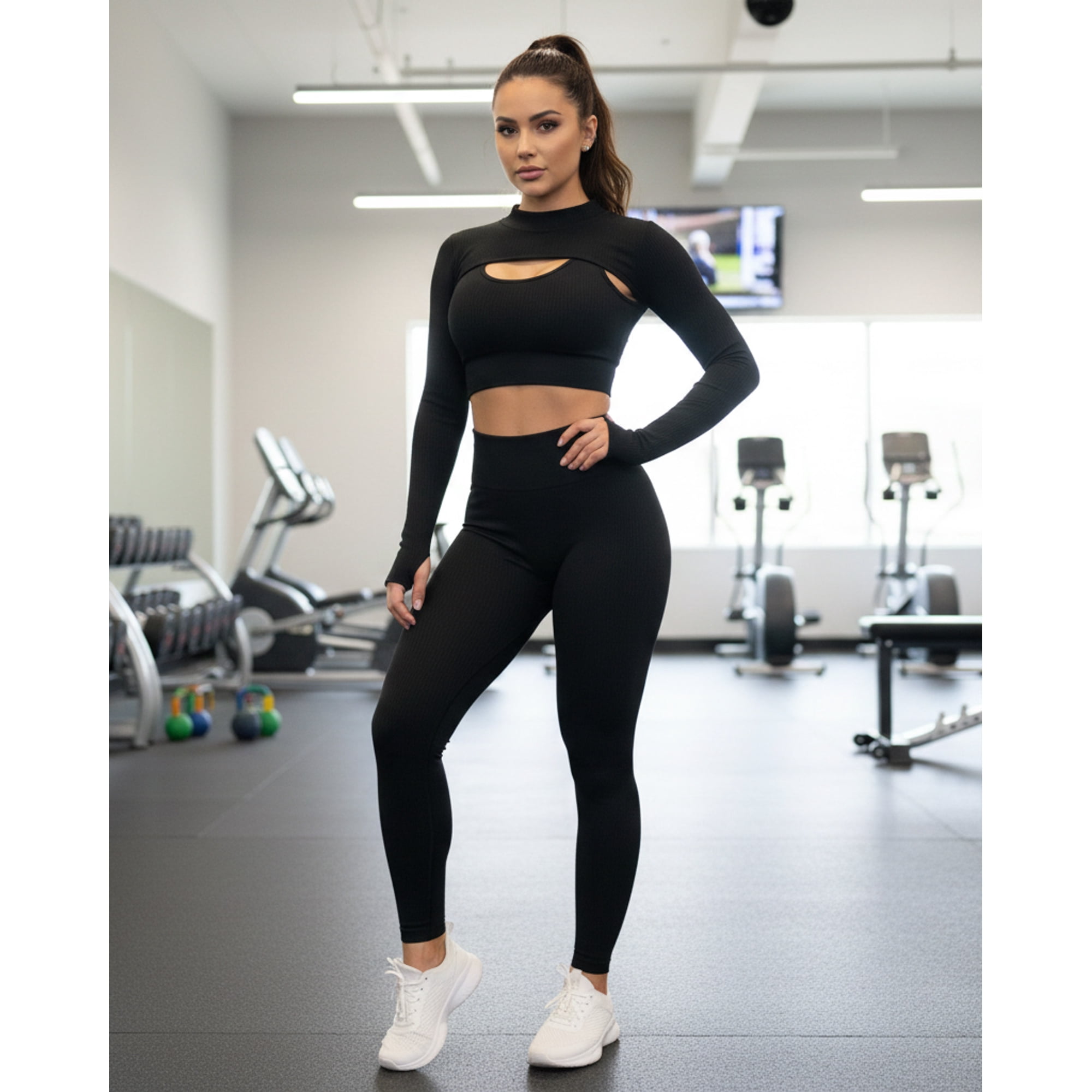 Flix - Conjunto Deportivo Mujer 3 Piezas Calidad 100% Premium