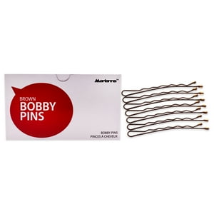 Marianna - Bobby Pins Supremo - Marrón De Para Mujeres - Pinzas Para El Cabello Lb