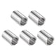 thumbnail image 1 of Paquete de 5 separadores de acero inoxidable 3/4" de diámetro interior x 1" de diámetro exterior x 1-1/2" de longitud, buje de tornillo, acabado liso, separador de metal redondo para tornillos de 3/4", 1 of 6