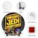thumbnail image 3 of Aventuras de jóvenes Jedi Plato decorativo de porcelana fina (bone china), plato decorativo de cerámica para hogar, oficina, soporte de pared, platos decorativos para dormitorio - 6 pulgadas (15 cm), 3 of 6