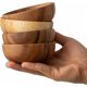 thumbnail image 1 of Muso Wood Acacia Dipping Bowls, cuencos pequeños de madera, 2,5 oz, 1 of 3