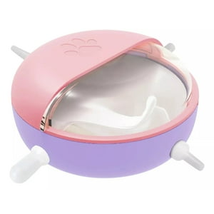 Defensor - Mamadera Para Mascotas Pet Milk Bowl Cachorros Perros Gatos Color Rosado