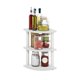 thumbnail image 1 of Organizador para encimera de cocina Furinno Turn-N-Tube de 3 niveles, blanco, 1 of 6