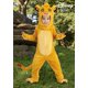 thumbnail image 2 of Disfraz de Simba de El Rey León de Disney para niños pequeños, mono de felpa con cola, tocado, guantes y cubrezapatos 4T, amarillo, 2 of 9