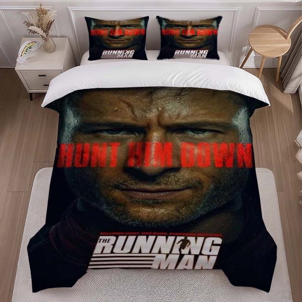 Rampage 2023 Poster Themed Bedding Set Soft and Comfortable All-Season Duvet Cover and Pillowcase Set
