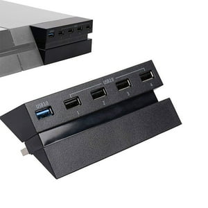 Genérico - Adaptador Hub Dobe 5 Puertos Usb Para Ps4, 4X Usb 2.0 – 1X Usb 3.0