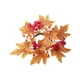 thumbnail image 4 of Anillo De Vela De Acción De Gracias, Anillos De Vela De Otoño Para Barra De Granja De Mesa, Naranja, Amarillo, 4 of 5